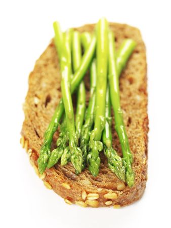 asparagus sandwich      の写真素材