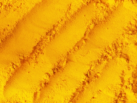 grounded turmeric の写真素材