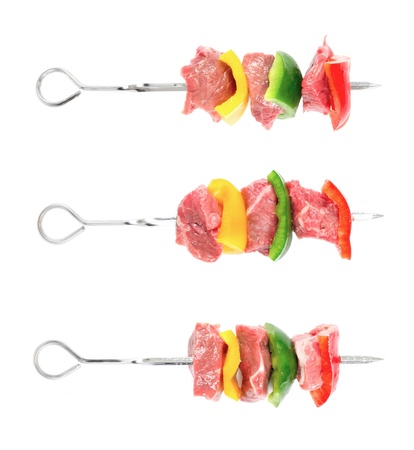 beef kebabの写真素材