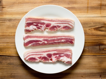 pork bellyの写真素材
