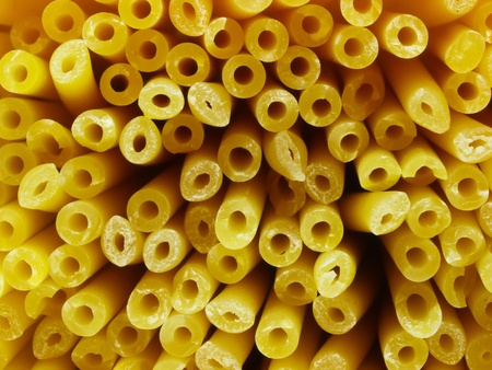 bucatini spaghetti noodles food backgroundの写真素材