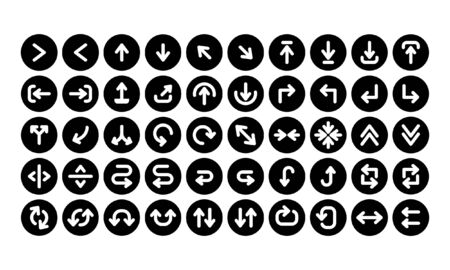 Media Icon Arrow 3 Solid Style for any purposes website mobile app presentationのイラスト素材
