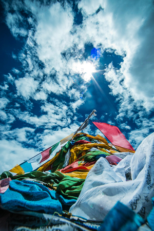 Clouds in the skyの写真素材