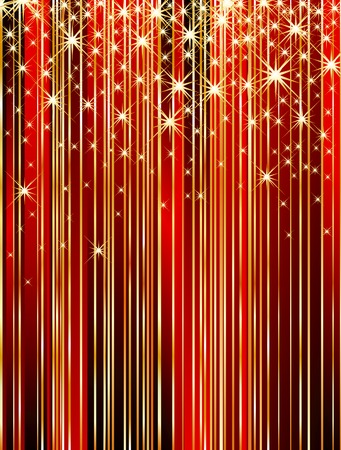 vector abstract wallpapet with strips and starsのイラスト素材