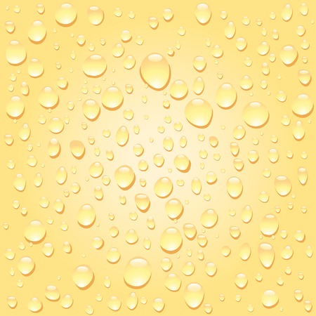background with yellow dropsのイラスト素材