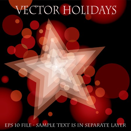   abstract blurry star のイラスト素材