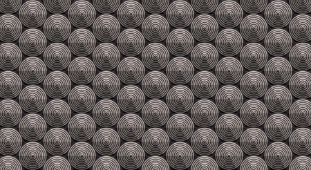 simple vector hexagon background with tiles in gray colors, seamless repeating illustration