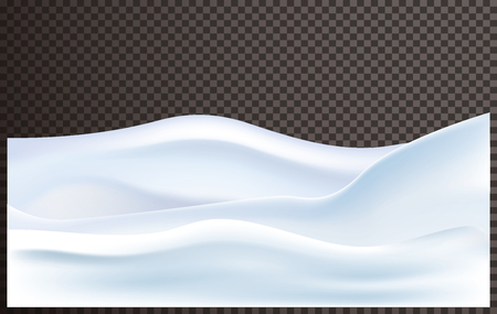 snowy landscape, abstract vector backgroundのイラスト素材