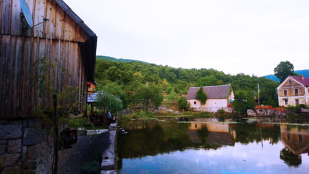 River Gocka- Croatiaの写真素材