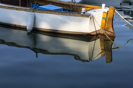Wooden boatsの写真素材