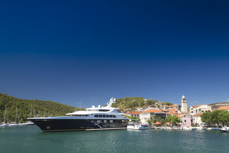 Luxury yachtの写真素材