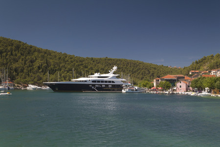 Luxury yachtの写真素材