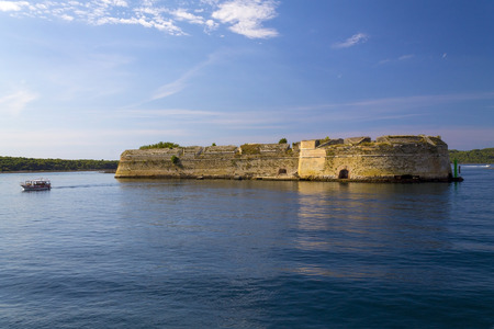 St.Nicolas fortress in Sibenik,Croatiaのeditorial素材
