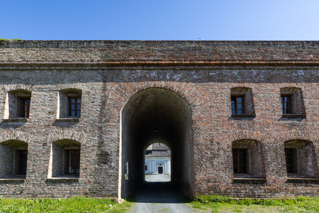 The Fortress of Slavonski Brod on a sunny day
