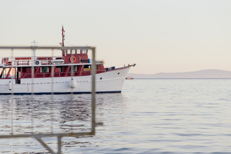 Architecture of the old town of Split in Croatiaの写真素材