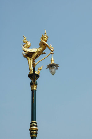 Mythical female bird with a human headの写真素材