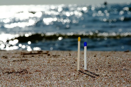 two matchesの写真素材