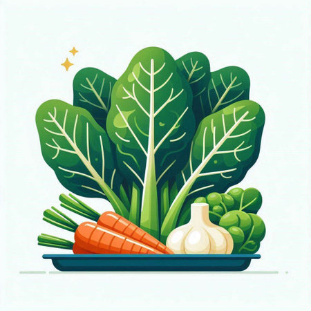 Vegetables set. Vector illustration. Isolated on white background.のイラスト素材