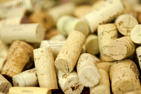 A collection of wine bottle corks