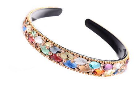 Hair band with gem stones