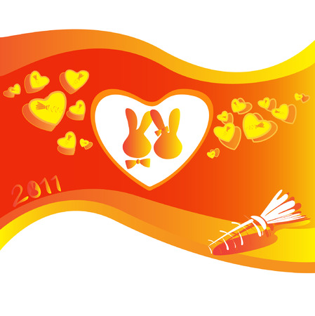 Rabbitのイラスト素材