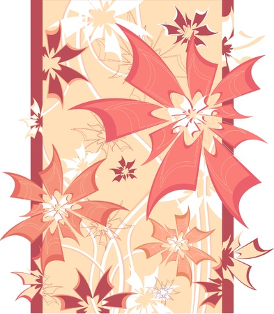 red flowerのイラスト素材