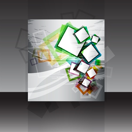 Vector flyer or cover design のイラスト素材