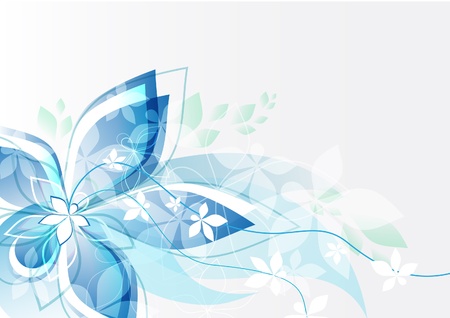 Floral backgroundのイラスト素材