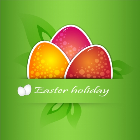 Happy Easter Card  のイラスト素材