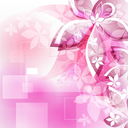 floral abstract backgroundのイラスト素材