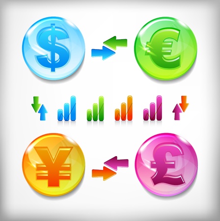 Financial marketのイラスト素材
