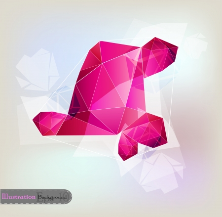 Colorful geometrical backgroundのイラスト素材