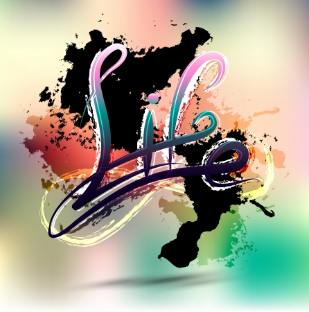 Abstract vector background with place for your textのイラスト素材