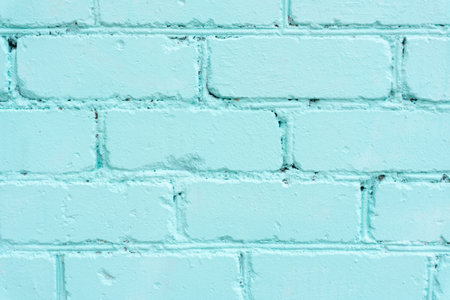 White brick wall, perfect as a background, macro photoの写真素材