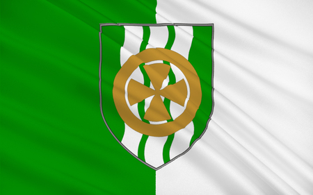 Flag of County Limerick is a county in Ireland. It is located in the province of Munster, and is also part of the Mid-West Region. Limerick City and County Council is the local council for the county.の写真素材