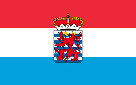 Flag of Luxembourg officially the Grand Duchy of Luxembourg is a landlocked country in western Europeの写真素材