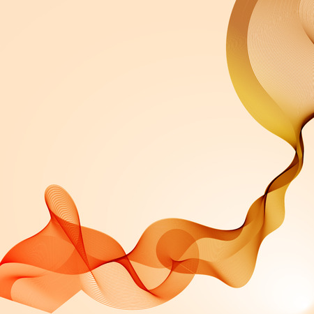 Abstract color wave flow. Vector illustrationのイラスト素材