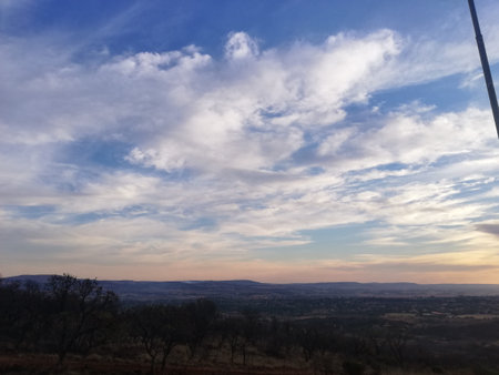 Sunset in Johannesburg Southの写真素材