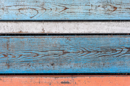 Colorful various size  wooden boardの写真素材