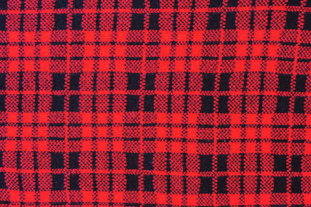 Close up handmade Knitting Background, texture from natural yarn