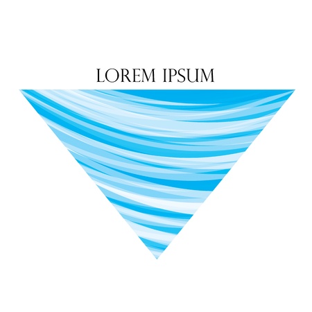 Blue wave backgroundのイラスト素材