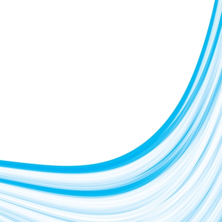 Blue wave backgroundのイラスト素材