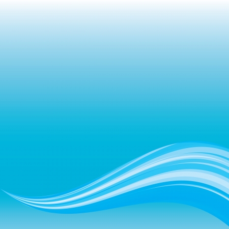 Blue wave backgroundのイラスト素材
