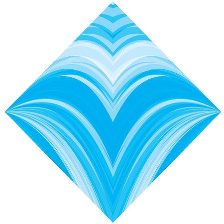 Blue wave backgroundのイラスト素材