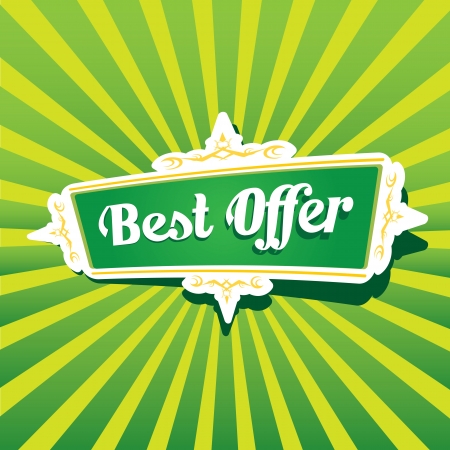 Vintage green vector backgroundのイラスト素材