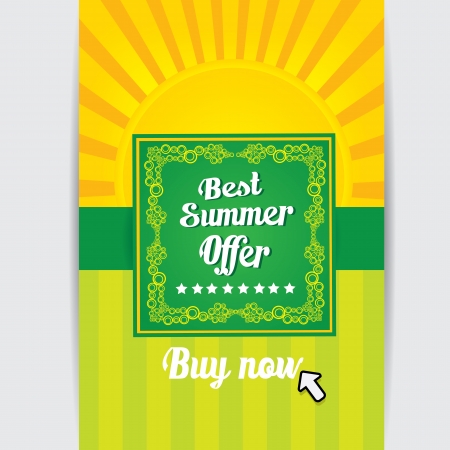 Vintage green vector backgroundのイラスト素材