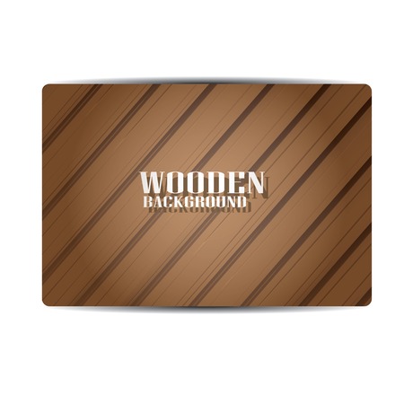 vector wooden background for brochure or business card design.のイラスト素材