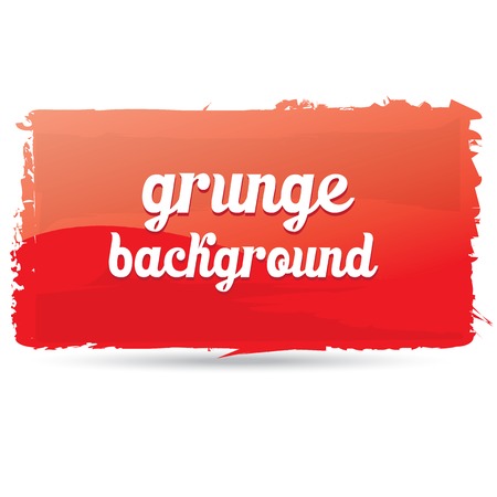 Abstract red grunge banner for designのイラスト素材