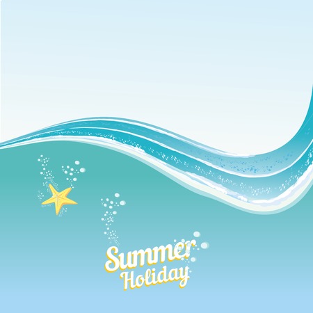  vector hello summer illustration.のイラスト素材