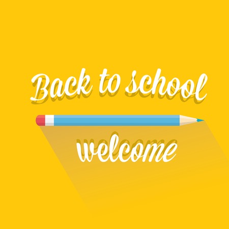 back to school vector concept illustrationのイラスト素材